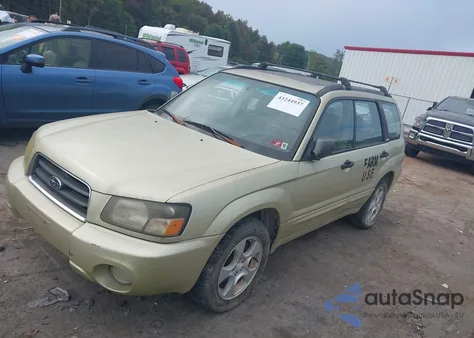 2003 Subaru Forester Xs from USA, damaged, VIN JF1SG65683H770074